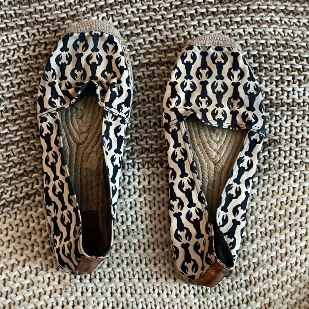 Tory Burch crawfish shoes unique